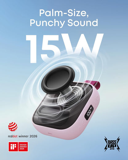 Boom Go 3i Portable Bluetooth Speaker by Anker, 24H Playtime