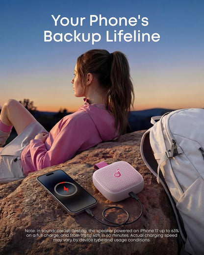Boom Go 3i Portable Bluetooth Speaker by Anker, 24H Playtime
