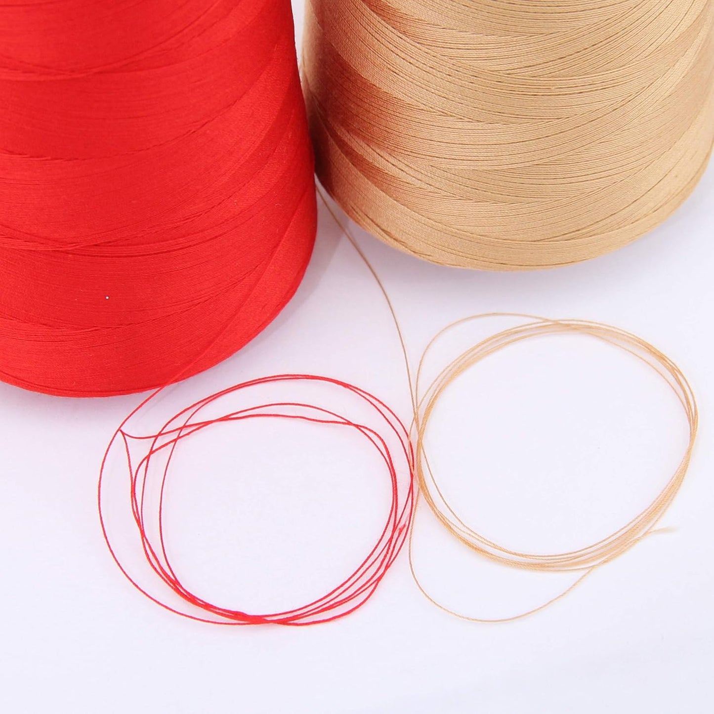 Heavy Duty Cotton Thread, 2500M 40/3, Pink 903 | Heavy-duty cotton thread for quilting, sewing and topstitching. Strong cone thread gives smooth stitches and low lint.