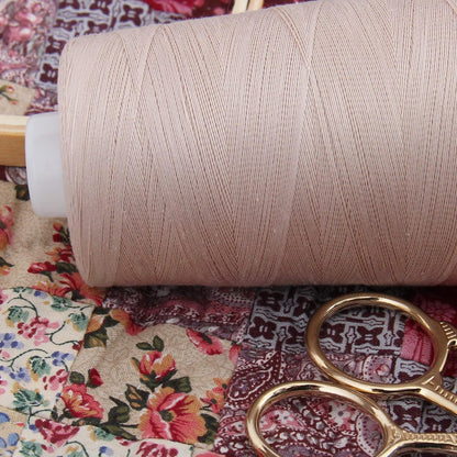 Heavy Duty Cotton Thread, 2500M 40/3, Pink 903 | Heavy-duty cotton thread for quilting, sewing and topstitching. Strong cone thread gives smooth stitches and low lint.