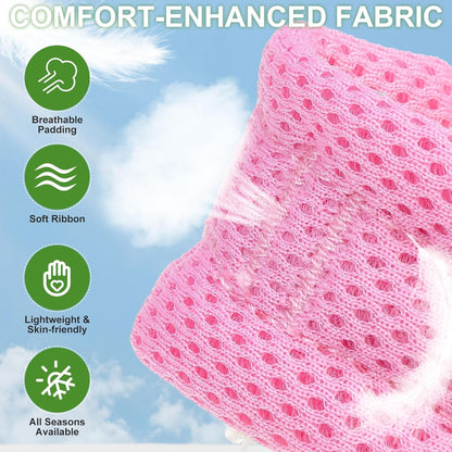 No Pull Small Dog Harness and Leash Set, Adjustable Soft Breathable Mesh Puppy Vest with Padded, Quick Fit Escape Proof Walking Harness Easy Control Handle for Small Medium Dogs Strawberry