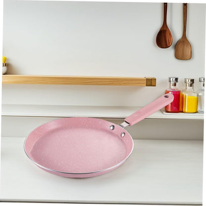 Sturdy Aluminum Alloy Non-stick Frying Pan Pancake Egg Cooker for Outdoor Bbq Easy Grip Handle Lightweight and Versatile Kitchen Essential