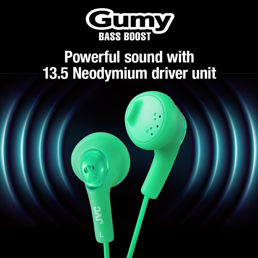 HAF160P Gumy Ear Bud Headphone Pink