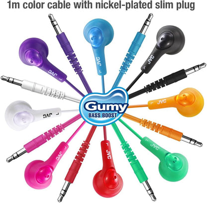 HAF160P Gumy Ear Bud Headphone Pink
