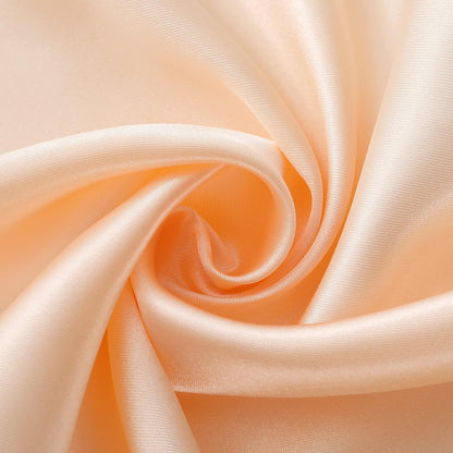 12 Pack Peach Satin Table Runner 12 x 108 Inch