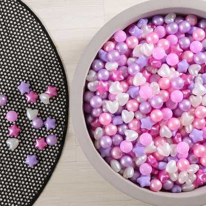 Ball Pits Balls for Toddlers Pack of 50 100 200 Plastics Shape Ball Non-Phthalate Non-BPA Non-Toxic 2.2-Inch Crush Proof Play Balls