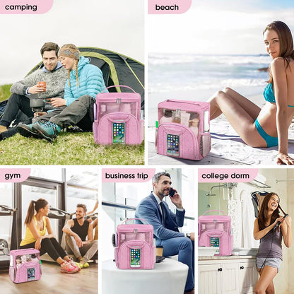 Mesh Shower Caddy Portable Dorm Room Essentials, Toiletry Tote Bag