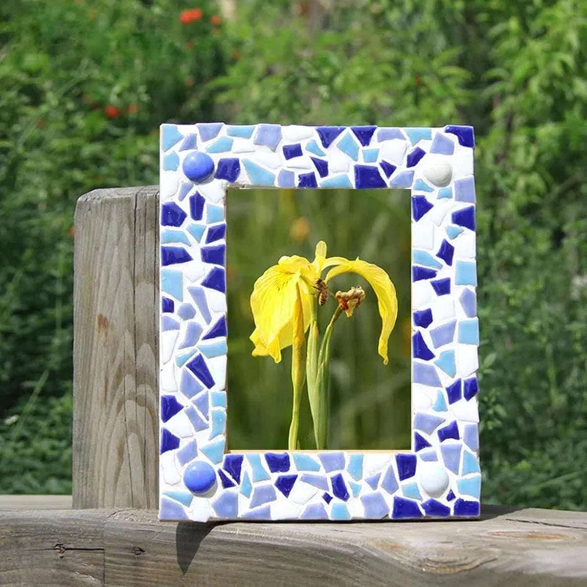 200g Ceramic Mosaic Tiles for Crafts,Irregular Stained Ceramic 0.2"x0.8" Porcelain Mosaic Tiles for Home Decoration (Pink)