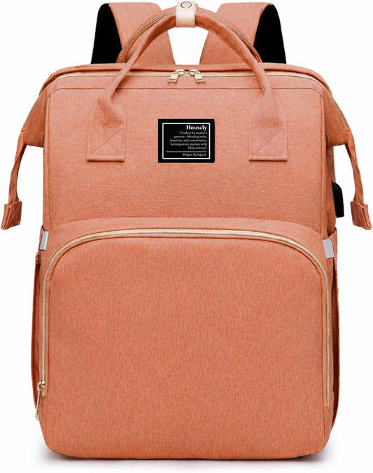 Diaper Bag Backpack with Changing Station, 25L Large Capacity