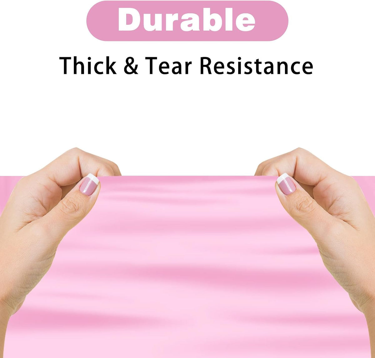 2 Pack Pink Round Disposable Plastic Tablecloths 84 inch