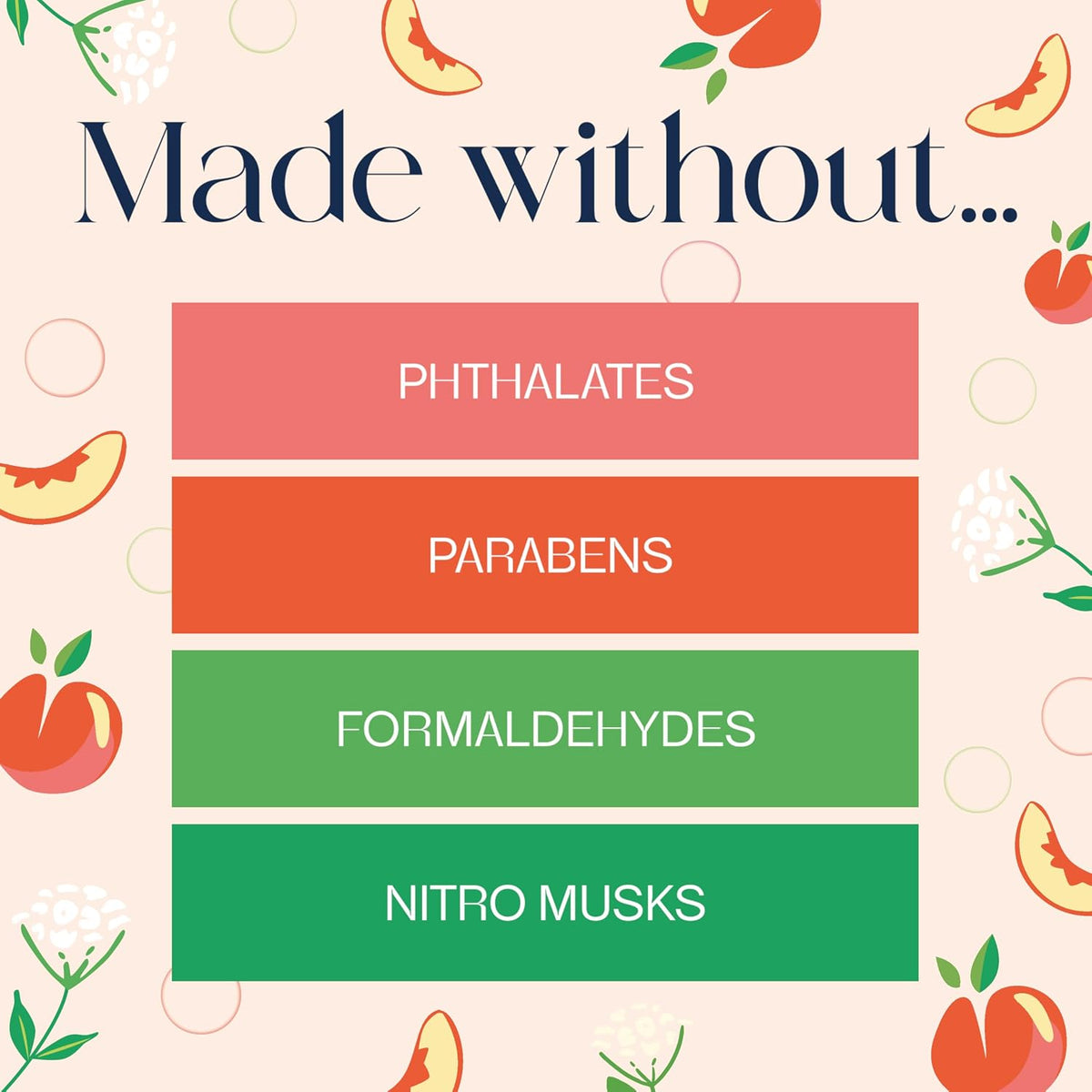 PlugIns Refills Air Freshener, Juicy Peach & Elderflower, Scented and Essential Oils for Home and Bathroom, 0.67 Fl Oz, 5 Count