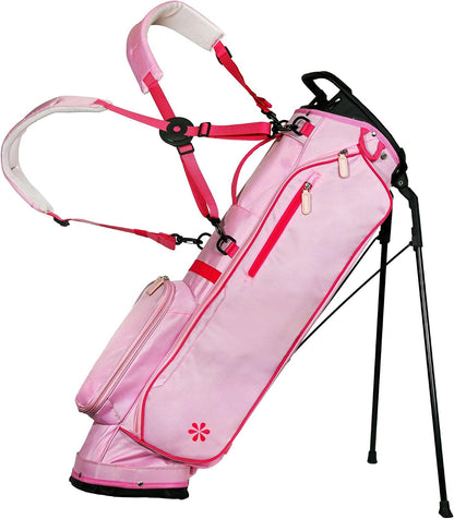April Golf Stand Bag – Lightweight 14-Way Divider Bag with Dual Straps & Pockets – Durable & Stylish