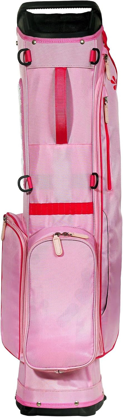 April Golf Stand Bag – Lightweight 14-Way Divider Bag with Dual Straps & Pockets – Durable & Stylish