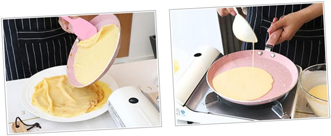 Aluminum Non-stick Omelette Pancake Pan 22cm Flat Bottom for Restaurant