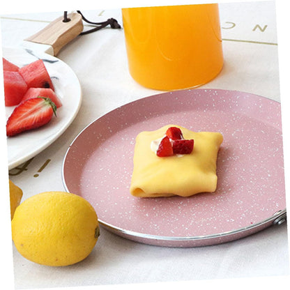 Aluminum Non-stick Omelette Pancake Pan 22cm Flat Bottom for Restaurant