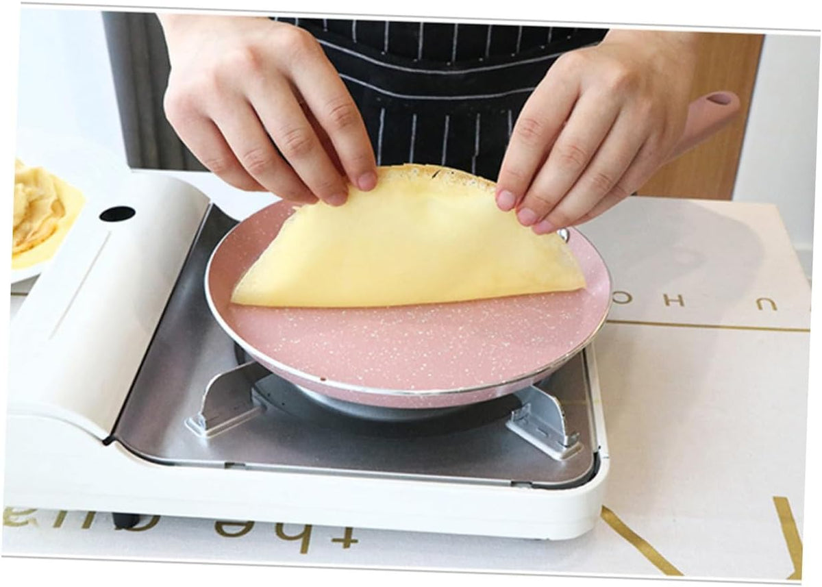 Aluminum Non-stick Omelette Pancake Pan 22cm Flat Bottom for Restaurant