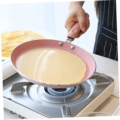 Aluminum Non-stick Omelette Pancake Pan 22cm Flat Bottom for Restaurant