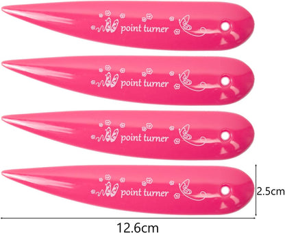 NIUGRECF 1PC Pink Point Turner & Seam Creaser