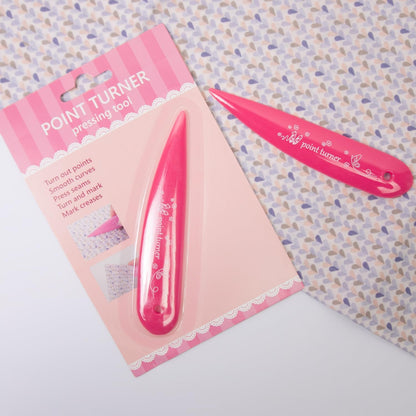 NIUGRECF 1PC Pink Point Turner & Seam Creaser