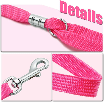 Boao 9 Pieces Pet Grooming Loops Nylon Restraint Noose Adjustable Fixed Dog Cat Safety Rope for Pet Grooming Table Bathtub