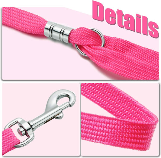 Boao 9 Pieces Pet Grooming Loops Nylon Restraint Noose Adjustable Fixed Dog Cat Safety Rope for Pet Grooming Table Bathtub