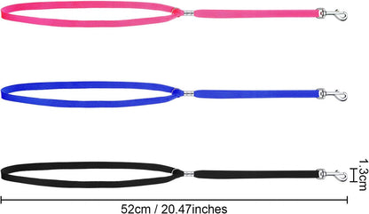 Boao 9 Pieces Pet Grooming Loops Nylon Restraint Noose Adjustable Fixed Dog Cat Safety Rope for Pet Grooming Table Bathtub