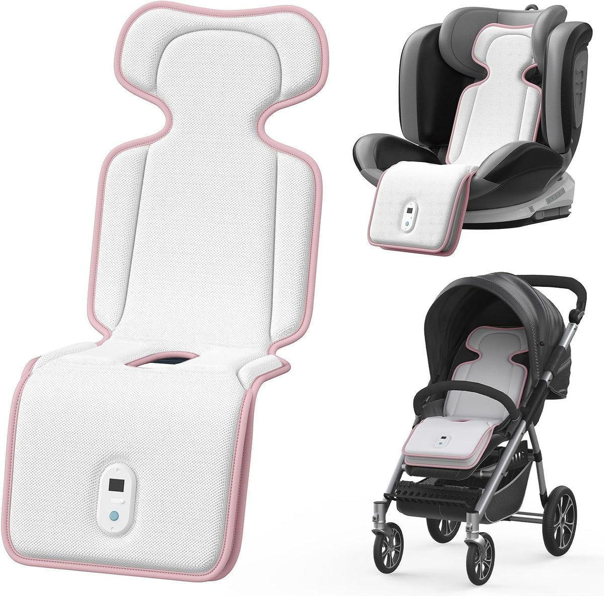 Baby Stroller Cooling Pad, 3D Breathable Carseat Cooling Pad