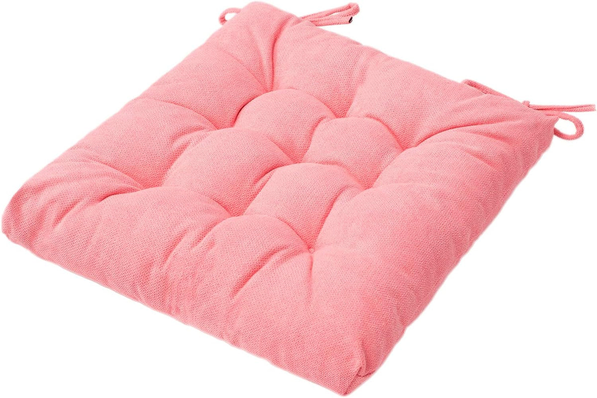 4 Pack Seat Cushion, Comfort Chair Pads for Indoor & Outdoor Dining & Office Chairs