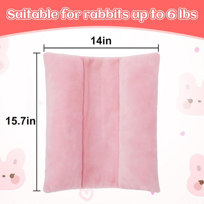 15.7" x 14" Bunny Bed for Rabbit Cage, Thickened & Soft