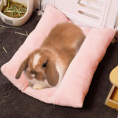 15.7" x 14" Bunny Bed for Rabbit Cage, Thickened & Soft
