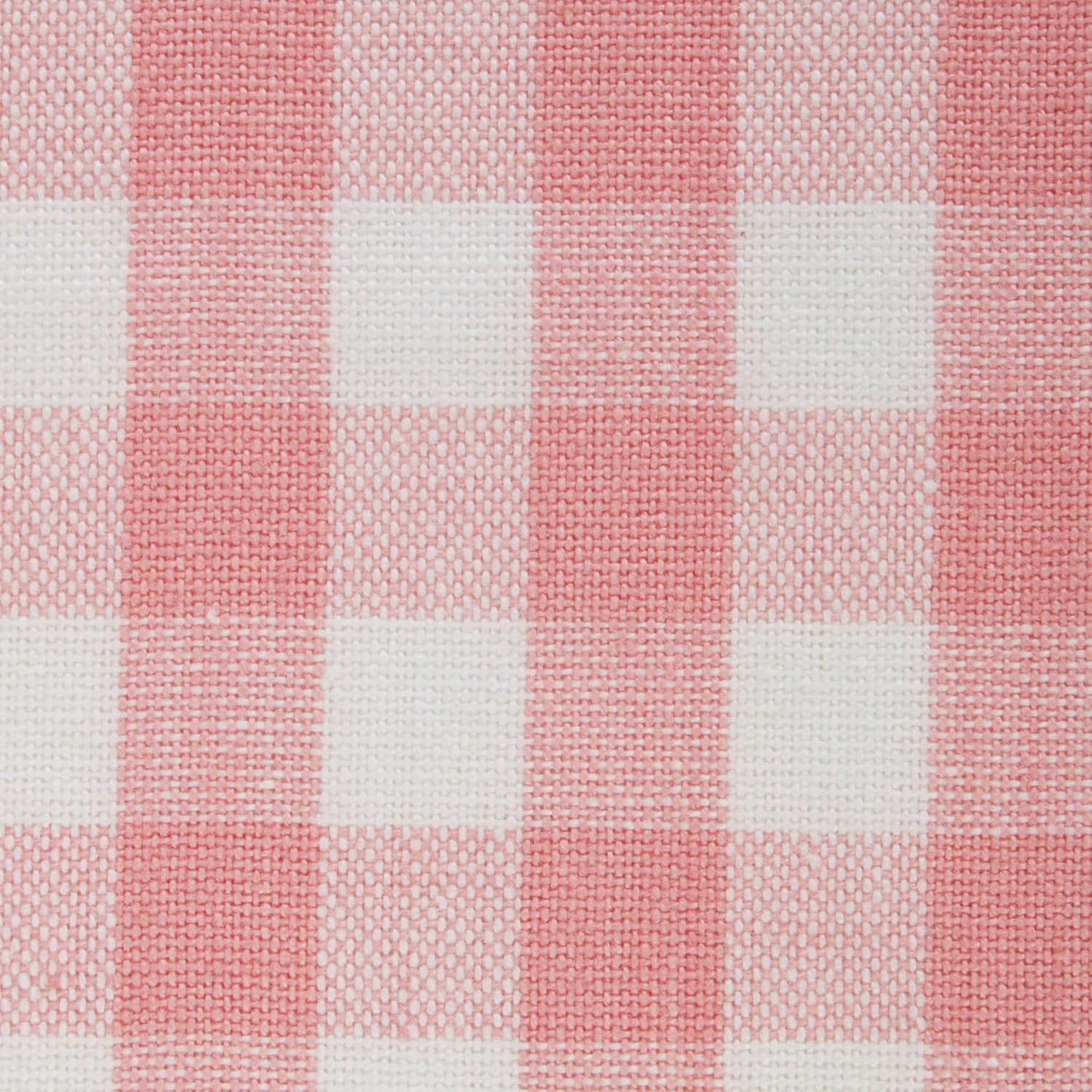 DII Cotton Napkin Set Machine Washable Everyday Basic, 20x20, Pink & White Gingham, 6 Count