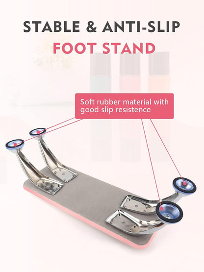 Big Arm Rest for Nails Cushion: Microfiber Leather Hand Rest for Nails Tech