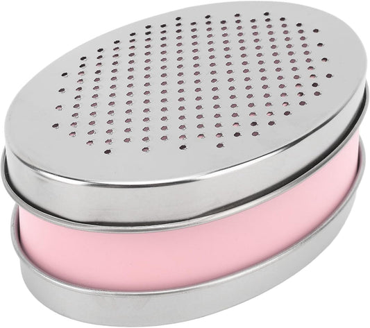 Portable Cheese Grater Stainless Steel Box Grater with Storage Container for Easy Grating in Home Kitchen (Pink), #013, Jeffergardenox1nhivue3-13