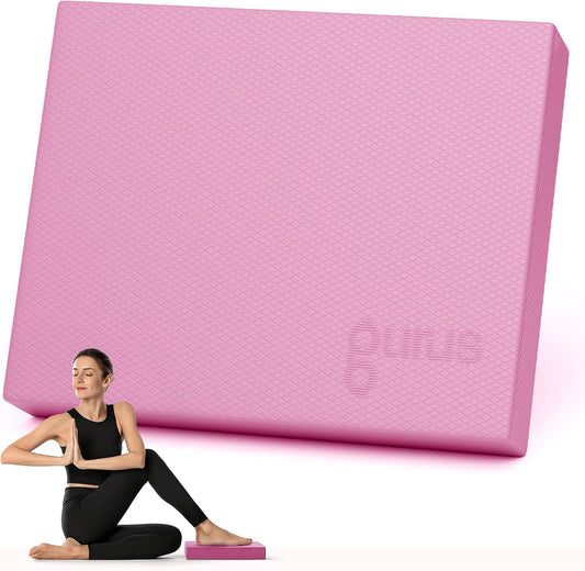 Balance Pad – High-Density Foam Balance Pad Physical Therapy for Stability & Strength, Exercise Foam Pad for Balancing, Non-Slip Lightweight Trainer for Home Gym & Rehab (Blue)