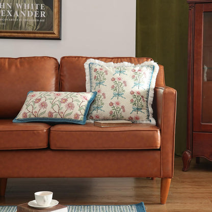 Designer French Velvet Throw Pillow Cover,Set of 4,-MontebourgABCE