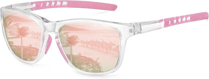 Polarized Sports Sunglasses for Women Men Driving Running Cycling Fishing Sun Glasses UV400 Protection