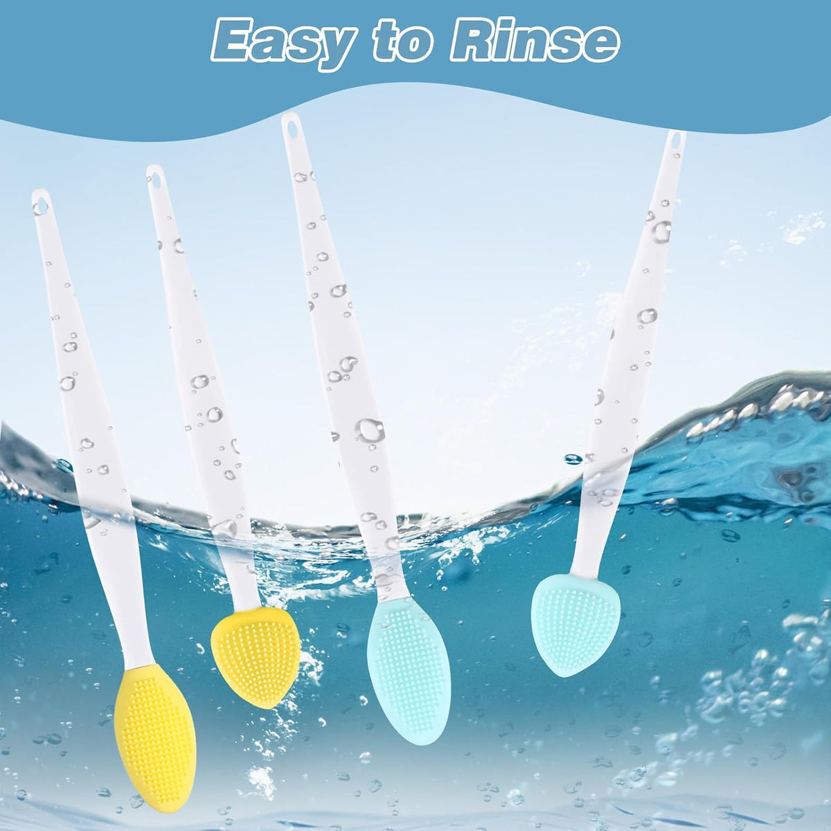 6 Pcs Cat Acne Chin Treatment Cat Acne Brush Set Black Seed Exfoliating Brush Silicone Double-Sided Grooming Brushes Cats Grooming Essentials for Chinacne and Cleaning Blackhead Exfoliation