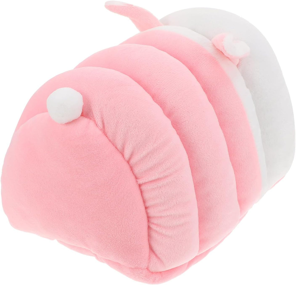Hamster Warm Cave and Guinea Pig Cozy Nest Bed, Soft Cotton Pet Hideout for Small Animals, L Size Pink Winter Bed for Rabbits, Hedgehogs, Chinchillas, and Squirrels