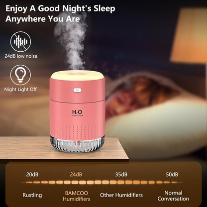 Small Humidifier for Plants, Small Plant Humidifier Indoor, Pink