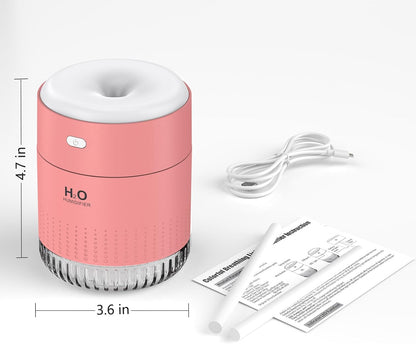 Small Humidifier for Plants, Small Plant Humidifier Indoor, Pink
