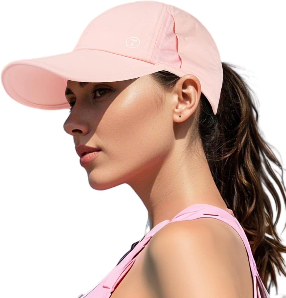 TOP-EX UPF 50+ Cooling High Ponytail Baseball Cap for Women