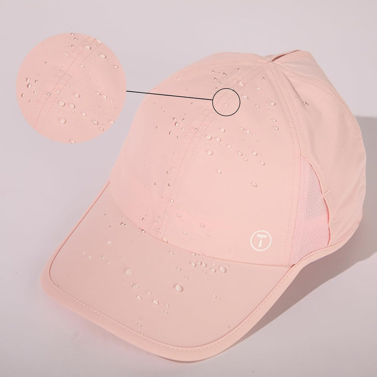 TOP-EX UPF 50+ Cooling High Ponytail Baseball Cap for Women
