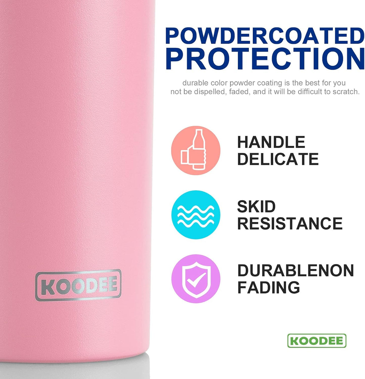 20 oz Stainless Steel Skinny Tumbler Double Wall Insulated Slim Water Tumbler Cup with Lids and Straw (Pink)