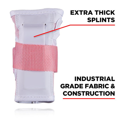 Six Pack Pad Set, Protective Gear for Elbows, Knees, and Wrists - Ideal for Skateboarding, Roller Skating, and Inline Skating