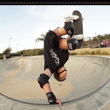 Six Pack Pad Set, Protective Gear for Elbows, Knees, and Wrists - Ideal for Skateboarding, Roller Skating, and Inline Skating