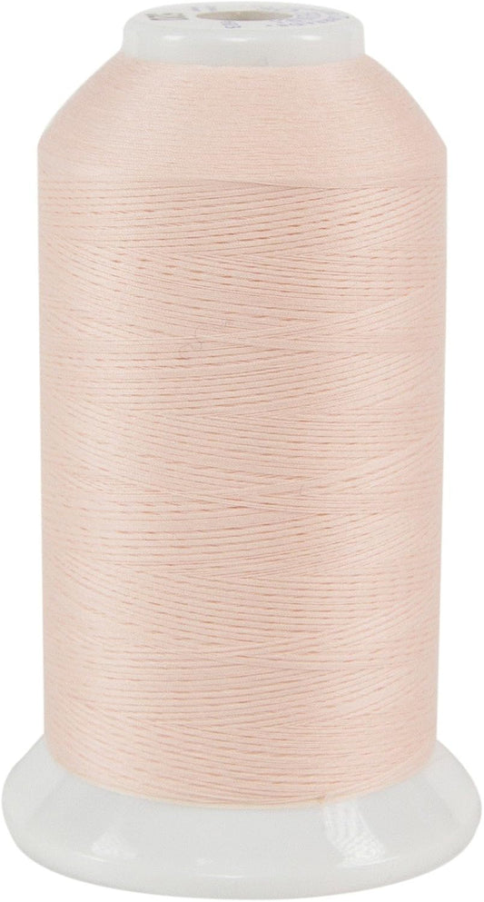 So Fine 3-Ply 50 Weight Polyester Sewing Thread Cone - 3280 Yards (#520 Barely Peach)