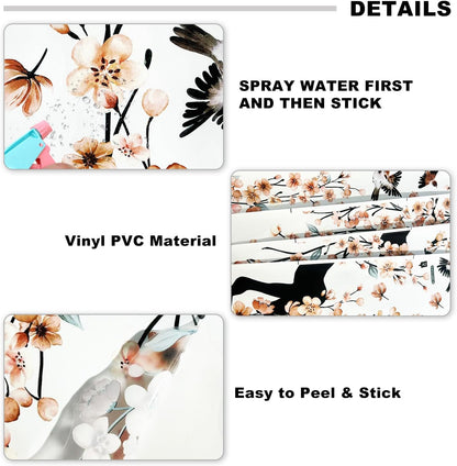 Large Cherry Blossom Branch Wall Stickers 4 Sheet Wall Decor