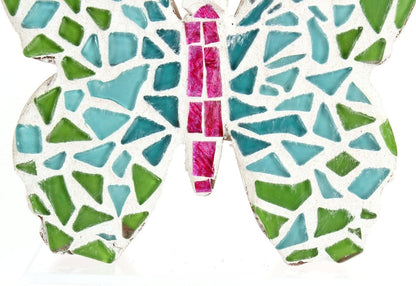 3/4 Inch (20mm) Pink Foil Mosaic Tile, 3 Pound (48 oz) Bulk Assortment of Mosaic Tiles - Mosaic Tile
