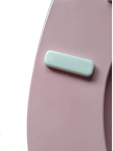 Round Wooden Toilet Seat With Beveled Edge (Pink)*