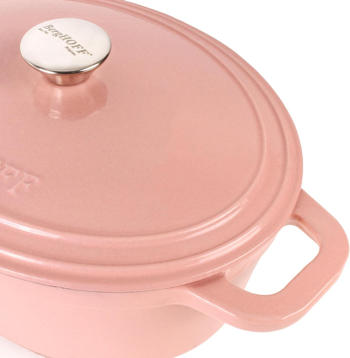 Neo 3 Qt Pink Enameled Cast Iron Round Dutch Oven with Lid